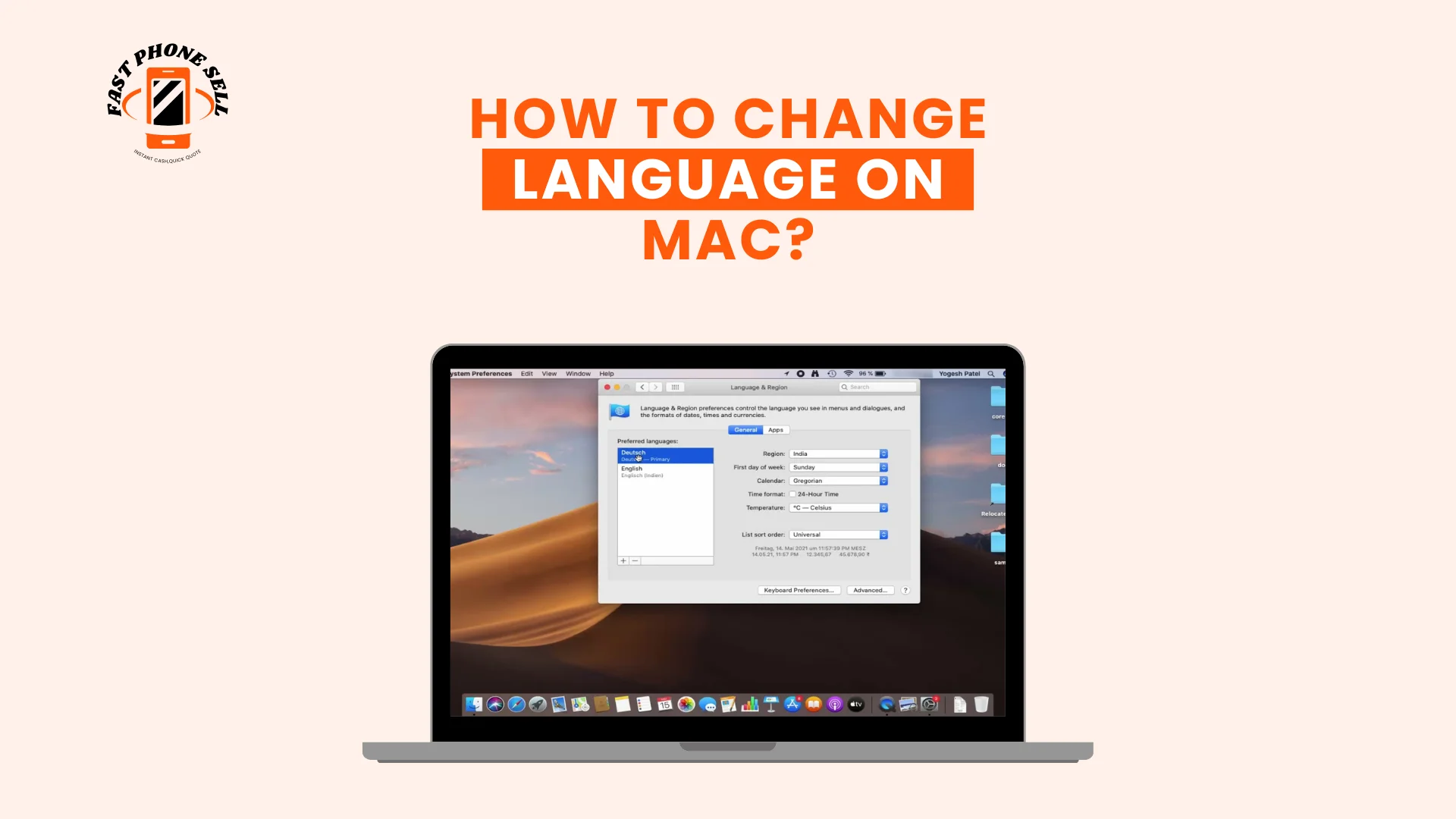 How to Change Language on Mac
